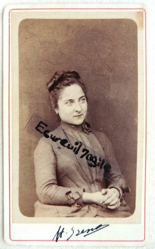 Cdv photo 1885 nommé jeune - 1885,