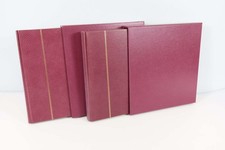 2 ALBUMS LINDNER  POUR RANGER UNE COLLECTION DE TIMBRES DE FRANCE DE 1972 À 1985