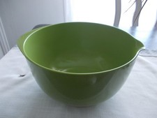 vintage  Danemark 70's saladier en mélaminé  vert pomme de  MEPAL ROSTI 4L 