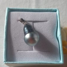 Pendentif argent monté avec