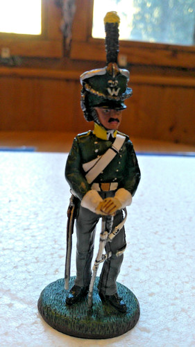 Soldat plomb 10cm - del, prado
