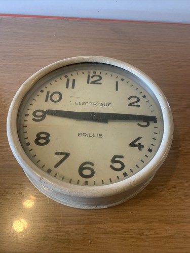 Horloge industrielle brillie - horloge,