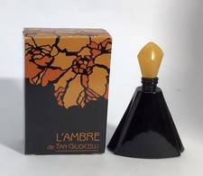 L’ AMBRE - TAN GIUDICELLI PARFUMS - MINIATURE- EDT - 5 ML + BOÎTE - FLACON PLEIN