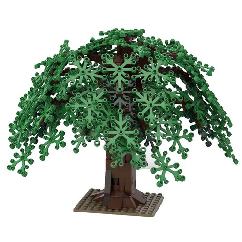 Willow tree trains - tree, table