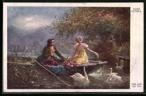 Carte postale artiste - carte,