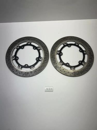 Paire disques frein - de,