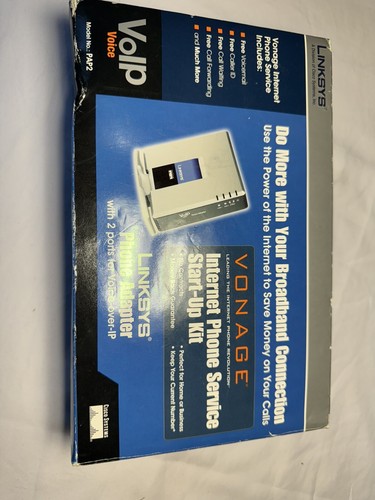 Linksys vonage pap2 internet - pap2,