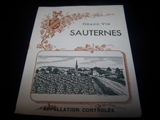 etiquette ancienne grand vin