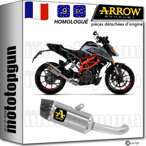 Arrow pot echappement approuve - arrow,