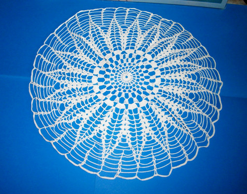 Grand napperon rond coton - grand, ,