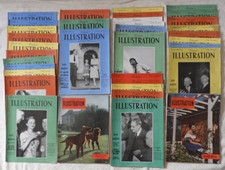 Lot Journal FRANCE ILLUSTRATION : 1952 1953 1954 (35 numéros)