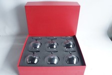 BACCARAT 6 Verres à cognac en