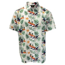 Guinness Toucan Hawaiian Themed Shirt