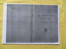 Les Postes Radio SCR 694 et