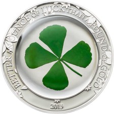 5 dollars trèfle à quatre feuilles