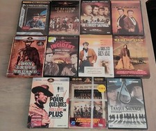* LOT DE 11 DVD WESTERN NEUF SOUS BLISTER ( EASTWOOD YUL BRYNNER HENRY FONDA ...