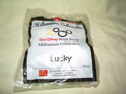 Mini peluche lucky - lucky, mcdonald's