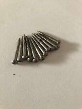 10 Vis à Bois TORX  Neuves de  4 X 35   mm - INOX