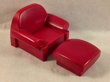 sympa pouf / repose pied  4282 4892 Playmobil ( mobilier , salon , canapé ) 1607