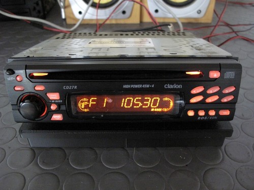 Clarion cd27r car radio - clarion,