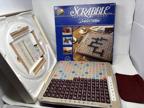 Vintage scrabble deluxe - vintage,