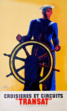 AFFICHE ANCIENNE AUVIGNE Jan