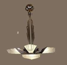 Lustre art deco Henri Petitot