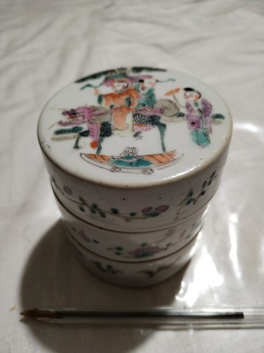 Ancienne boite porcelaine - ancienne,