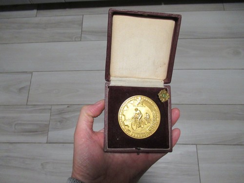 Médaille course cycliste tour - course,