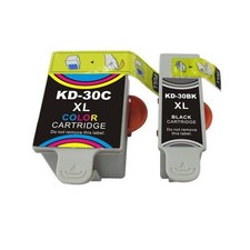 CR-30PK CARTOUCHE JET D'ENCRE PACK BK+TRI COMPATIBLE KODAK© 30B + 30C XL