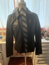 guess leather jacket women