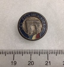 FRANCE 1914 1918 - Réduction, Insigne de revers LES FILS DES TUÉS Drago Paris N