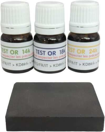 Kit test réactif - or, +