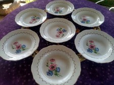 7 Assiettes Creuses anciennes
