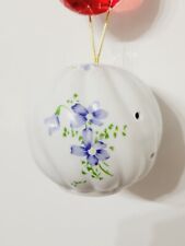 Vintage, Porcelaine anglaise  fleurs violettes Diffuseur de parfum Liberty