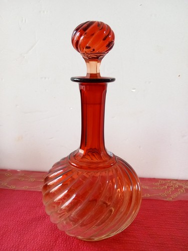 Baccarat bambou torse rose