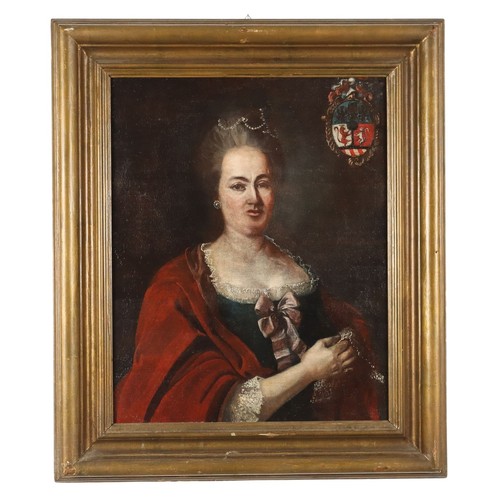 Portrait une femme noble - d'une,