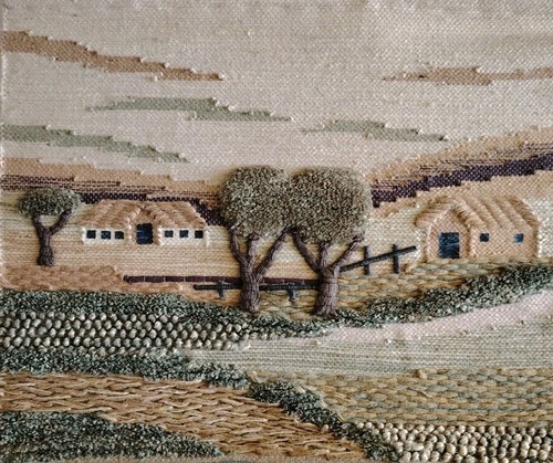 Belle tapisserie laine - belle, en