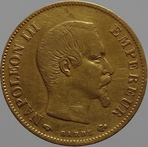 Francs napoléon iii - 10,