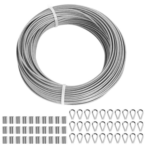 Kit câble métallique en - métallique,