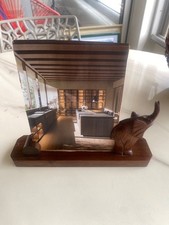 Porte-photo Art Déco en bois