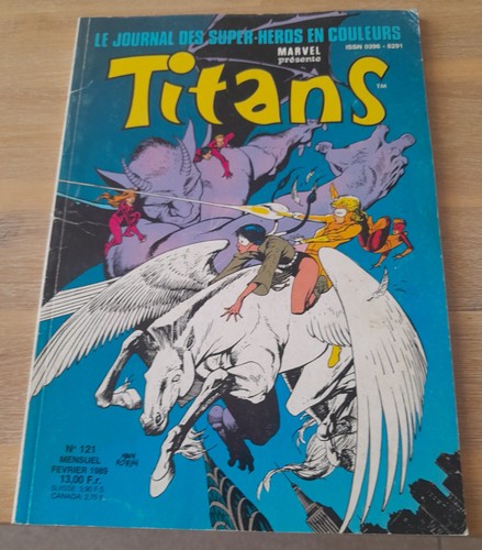 Titans 121 marvel le - bd,