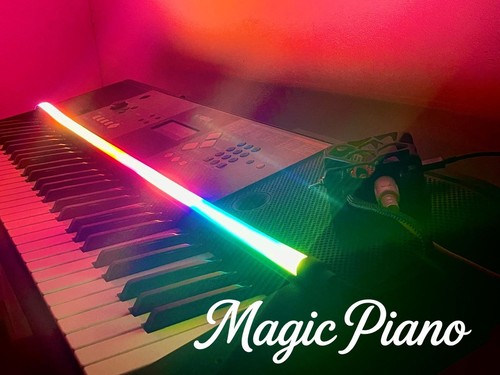 Bandeau led magic piano pour - magic,