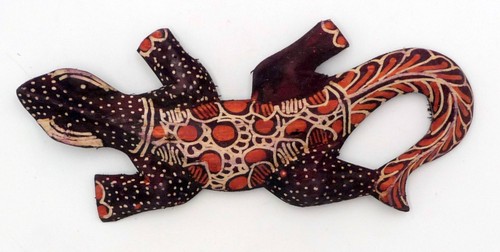 Gecko margouillat salamandre