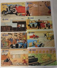 LOT B 8 TELECARTES PREPAYEES