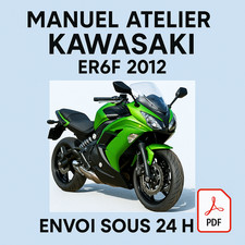 Manuel Atelier Kawasaki ER6F