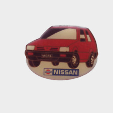 Pin's lapel pin pins NISSAN MICRA + Logo