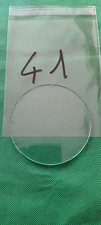 1 Ancien VERRE ROND PLAT