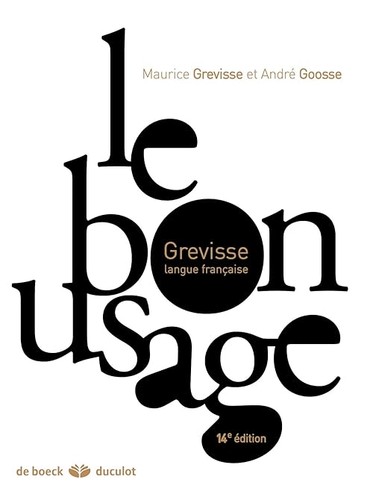 Bon usage 14e édition - le,