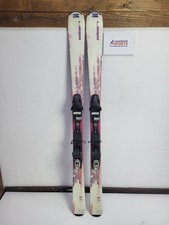 Ski Elan Snow White 146 cm + fixations Elan ESP7.5 Winter Sport Fun